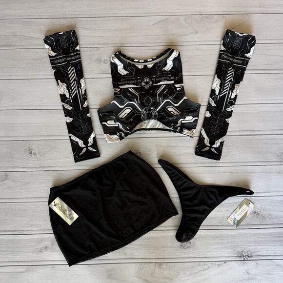 iHeartRaves Other - Freedom Rave Wear Mechanoid 4pc Set | NWT/NWOT | SMALL